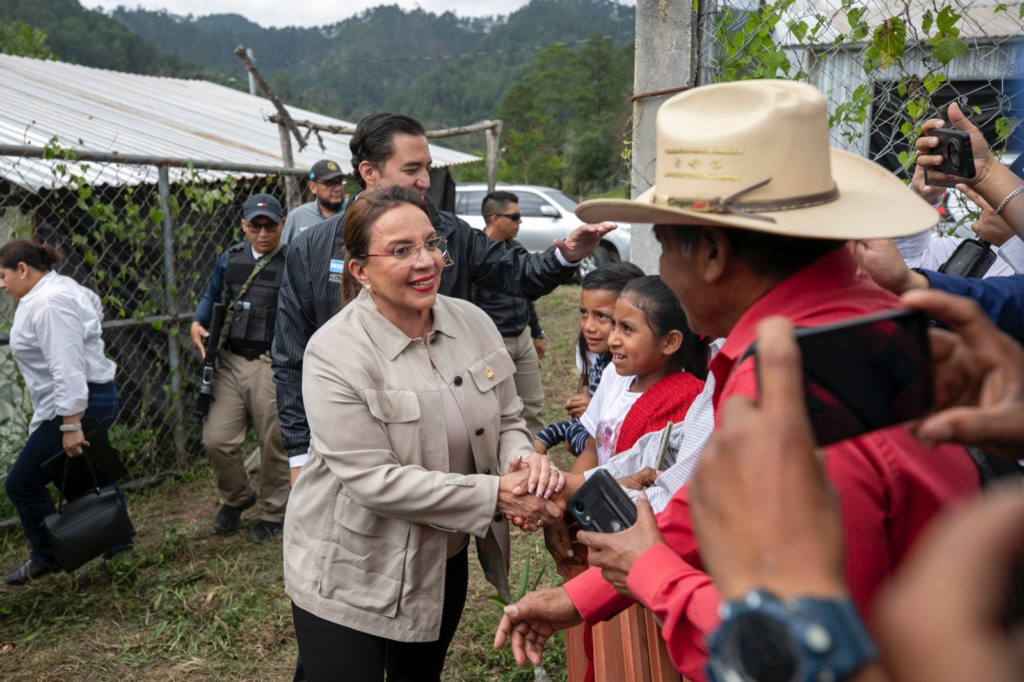 President of Honduras Xiomara Castro. Credit: @XiomaraCastroZ/X